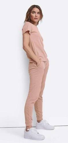 Mate the Label  Organic Terry Classic Jogger in Rose 2X