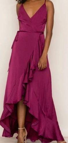 Yumi Kim  Crossroads Maxi Dress in Burgundy