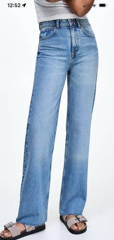 Pull & Bear straight-leg high-waist jeans