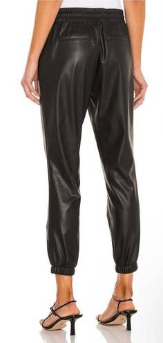 n:philanthropy Scarlett Faux Leather Jogger Pants In Black