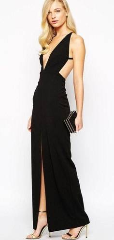 Solace London  elegant black tie formal, wedding guest Irvin Maxi Dress