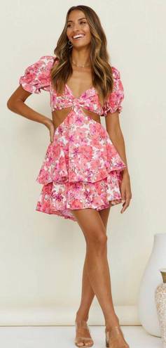 Fortunate One flowy mini dress