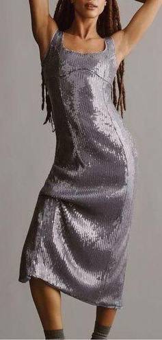 Pilcro  Sequin Slim Midi Dress, NWT, SZ XS