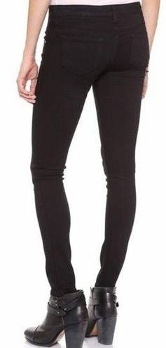 Paige  Transcend Verdugo Ultra Skinny Jeans in Black Overdye Size 27