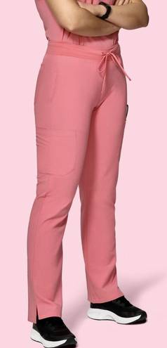 Mandala Peony Scrub Pants Pink