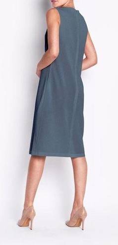 Mulberry Of Mercer  Dress V Neck Sleeveless Aline Blue Cocktail Formal Lawyer