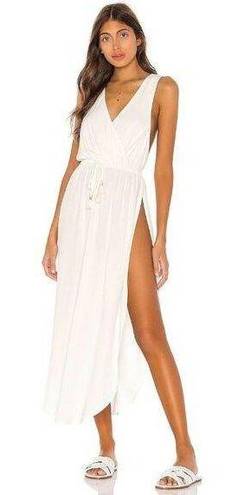 l*space L* Kenzie Cover Up Dress in Cream Small New Nwt Swim Coverup Maxi Tunic