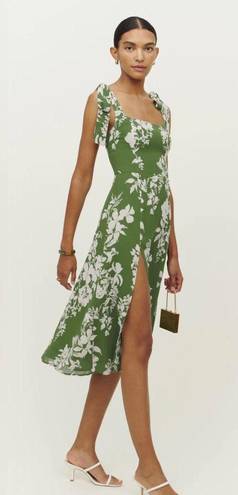 jardinvue green floral dress