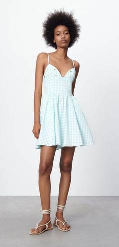 ZARA Gingham Dress