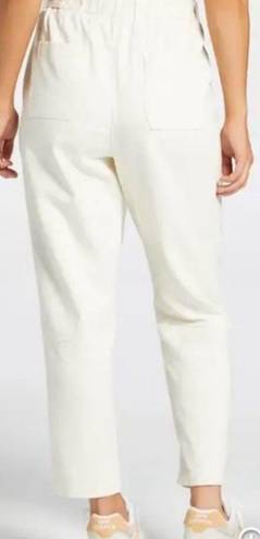 Calia by Carrie BNWT Calia Journey Collection Creme High Rise Pant Ankle Length Slim Fit Size M