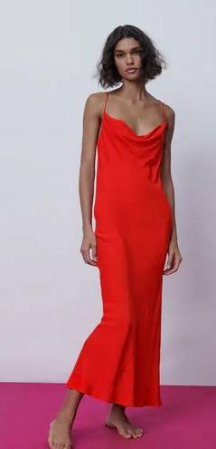 ZARA Silk Dress