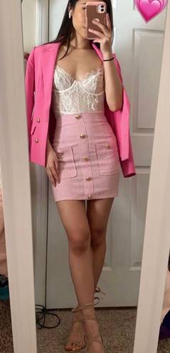 Meshki Pink  Blazer