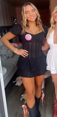 Black Romper Size M