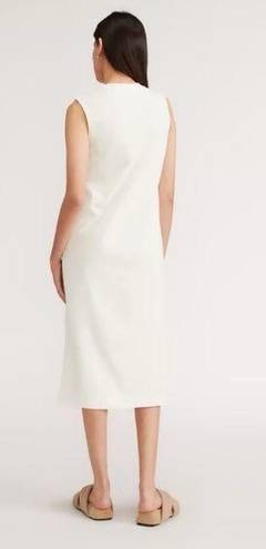 Everlane  The Organic Cotton Weekend Tank Dress Canvas Women white midi size S