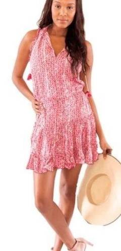 Poupette St. Barth  Clara Mini Dress Pink Floral