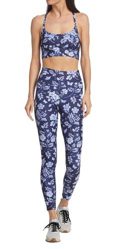 Terez TLC Floral-Print Smoothing Leggings