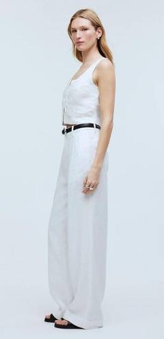 Madewell NWT!  The Harlow Wide-Leg Pant in 100% Linen Size 14