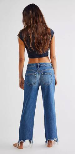 Free People Maggie Mid-Rise Straight Jeans