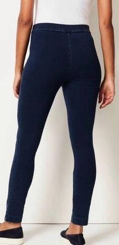 J.Jill  Purejill Indigo Ankle Knit Pull On Leggings