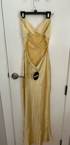 Babyboo Isobel Maxi Dress - Lemon