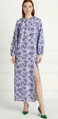 Hill House NWT  Simone Floral Lilac Maxi Dress Sz S