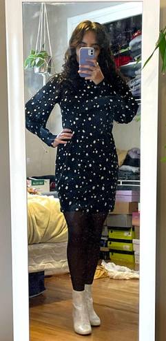 Dry Goods Black Spotted Dress