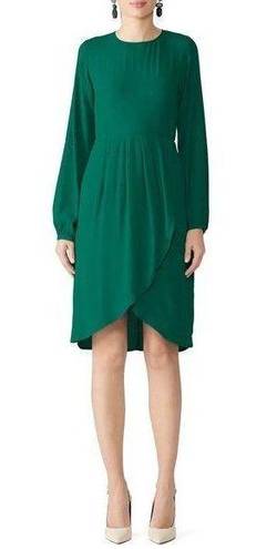 Yumi Kim  Green Crepe Dreamer Dress Size Small $238