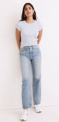 Madewell  The Perfect Vintage Straight Jean in Seyland Wash 25