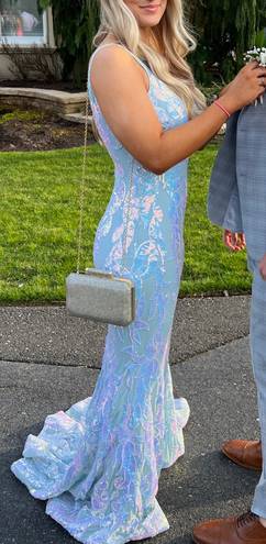 Jovani Blue Prom Dress