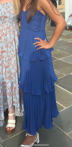 Lulus Royal Blue Gown