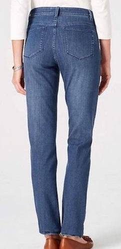 J.Jill  Denim Authentic Fit Slim Ankle Jeans Mid Rise Button Ankle Dark Wash 10