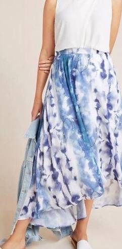 Hutch Anthropologie Jeannie Tie-Dyed Maxi Skirt, New with out Tags