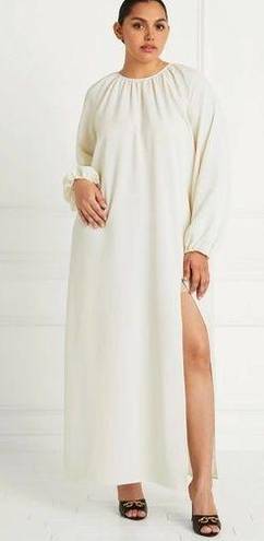 Hill House NEW  The Simone Dress in Coconut Milk Crepe