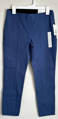 A New Day Pull on Side-Zip Skinny Ankle Pants Blue Sz 6R