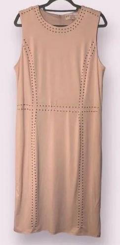 Philosophy  Blush Pink w Rose Gold Studs XL Dress