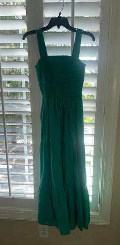 Teal Maxi Dress Green