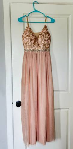 Emerald Sundae Pink Prom Dress