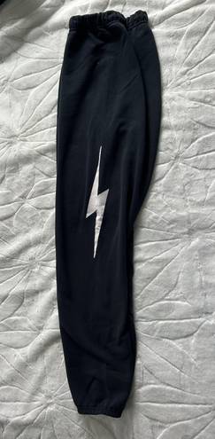 STARFIT lightning sweatpants Black