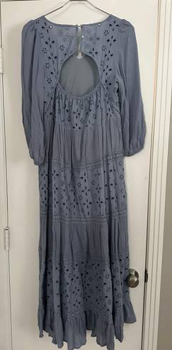 Blue Maxi Dress Size M