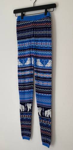 Mossimo Supply Co Winter Polar Bear Sweater Leggings XS
