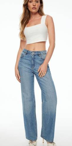 Dynamite heidi wide leg jeans