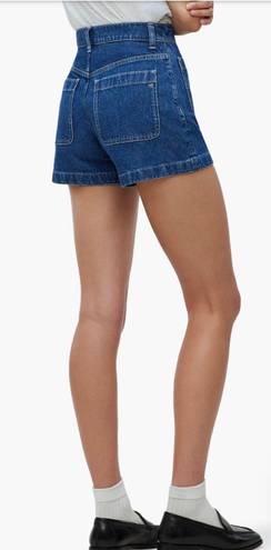 Madewell High Waist Sailor Jean Shorts