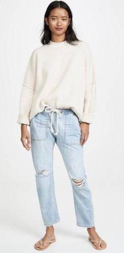 One Teaspoon Hustler Shabbies Boyfriend Drawstring Jean