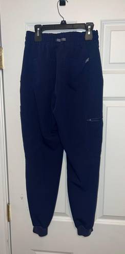 FIGS Navy High Waisted Uman Relaxed Petite Jogger Scrub Pants