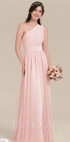 JJ's House  Blush Pink Bridesmaid Dress