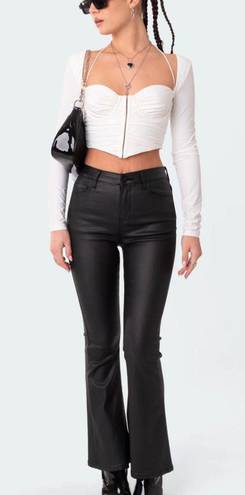 Edikted Faux Leather Pants