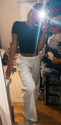 Brandy Melville White  Sweatpants