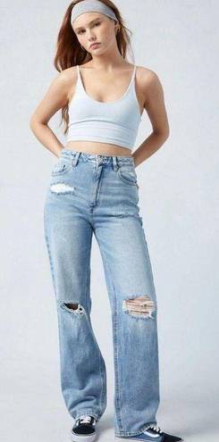 PacSun Light Blue Ripped '90s Boyfriend Jeans