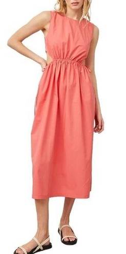 Rails NWT  Yvette Midi Dress in Spiced Coral