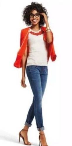 CAbi New  Jane Grenadine Chiffon Crossover Jacket #216 Size 4